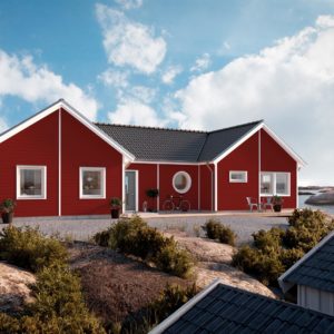 Röd fasad - Nordsjö Idé & Design