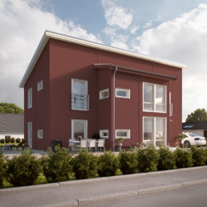 Röd fasad - Nordsjö Idé & Design